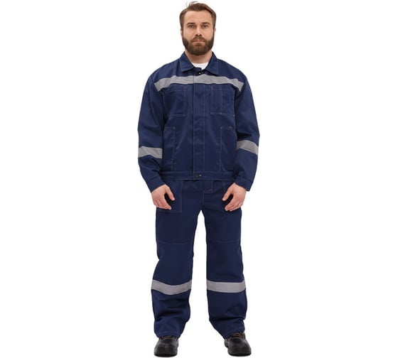 Костюм URSUS ЛЕГИОН куртка/брюки, цвет: т.синий/василек, ткань: ТВИЛ-250 КОС819-Т.СИНИЙ/ВАСИЛЁК/48-50, 182-188 1