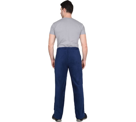 Брюки флисовые СИРИУС Актив темно-синие р. 120-124/170-176 (ЧЗ) 39812