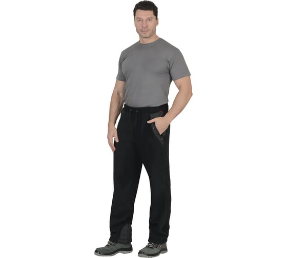 Брюки флисовые СИРИУС Актив черные р. 96-100/170-176 (ЧЗ) 39827 1