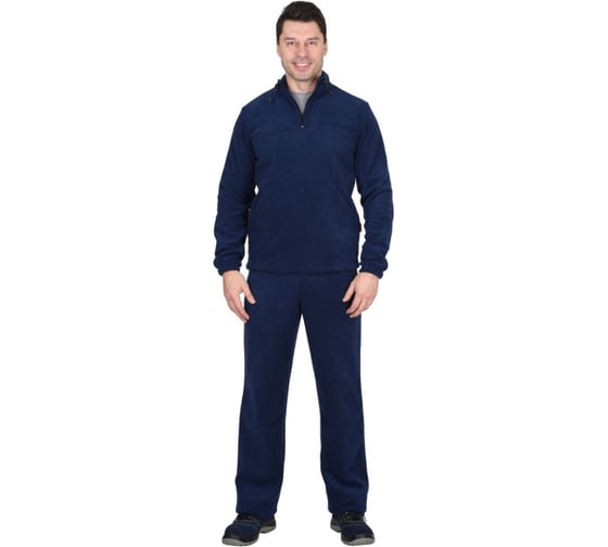 Костюм флисовый СИРИУС куртка, брюки темно-синий р. 96-100/182-188 (ЧЗ) 98974 1