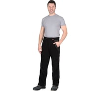 Брюки флисовые СИРИУС Актив черные, р 120-124/170-176 39821