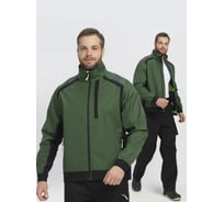 Куртка ФАКЕЛ 87495122 ProfLineLeader (тк.Софтшел), хаки/черный 87495122.027