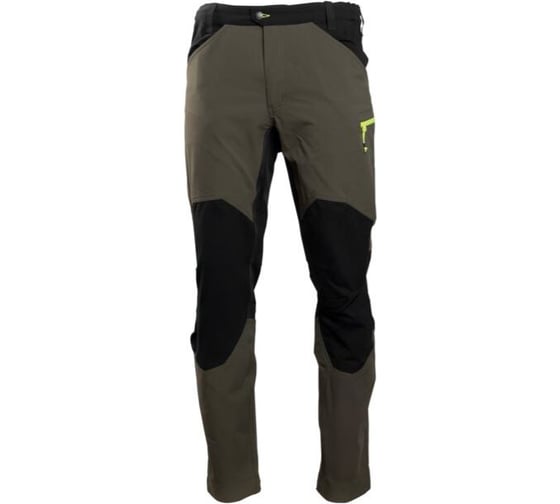 Брюки рабочие HOEGERT TECHNIK FEIN оливковые 2XL (56) HT5K807-2XL