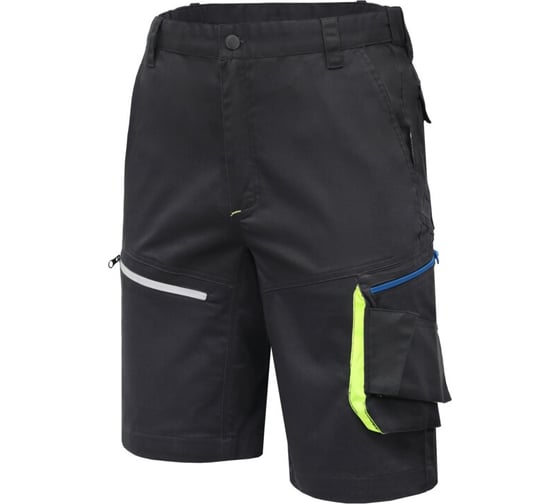 Шорты рабочие HOEGERT TECHNIK REETZ эластичные черные M (50) HT5K827-M