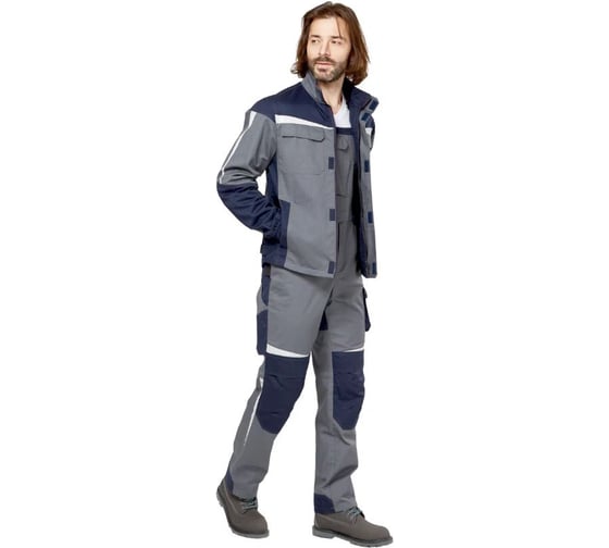 Куртка антистатическая Эксперт Спецодежда Фест серый р. 64-66, рост 182-188 6446000194815