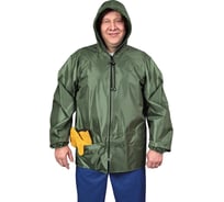 Куртка влагозащитная 820-56-58 зеленый рост 182-188 БЕРТА