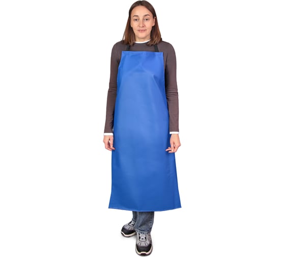 Фартук влагозащитный БЕРТА Берта 919-58-62 синий, рост 176-188