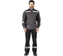 Костюм мужской Прабо Бренд 1 Корпоратив, чёрный/т.серый 112-116/170-176 (56/3) 75097