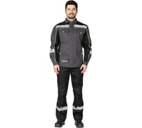 Костюм мужской Прабо Бренд 1 Корпоратив, чёрный/тёмно серый 96-100/182-188 (48/5) 75094