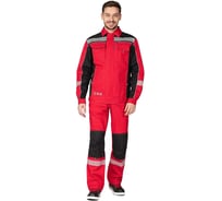 Костюм мужской Прабо Бренд 2 Корпоратив, красный/чёрный 128-132/170-176 (64/3) 76202