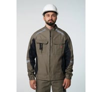 Куртка рабочая мужская Эпицентр №116 хаки, черный, ткань Канвас, 44-46/182-188 4610375955612