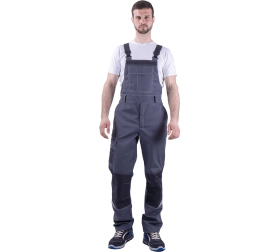Полукомбинезон iForm ТУРБО SAFETY летний, серый-т.серый (128-132, 194-200), шт, Ком 668/128/194