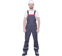 Полукомбинезон iForm ХАЙ-ТЕК SAFETY летний, серый-красный (112-116, 194-200), шт Пком 1606/112/194