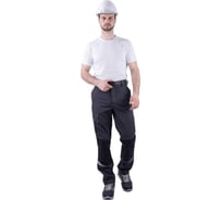 Брюки iForm ТУРБО SAFETY летние, т.серый-черный (136-140, 170-176), шт Брю 1604/136/170