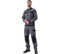 Костюм URSUS АНКОР КОС951 куртка/брюки, темно-серый/черный, 48-50, 170-176 КОС951-Т.СЕРЫЙ/ЧЕРНЫЙ/48-50, 170-176