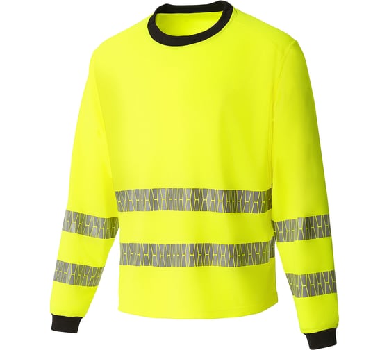 Футболка СОЮЗСПЕЦОДЕЖДА ЮНИОНВОРКВЕАР Хай-Вис (UNIONWORKWEAR Hi-Vis) длинный рукав, желтая, 56-58/170-176 2000000294469