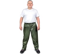 Брюки влагозащитные БЕРТА 880-60-62 зеленый, рост 170-176
