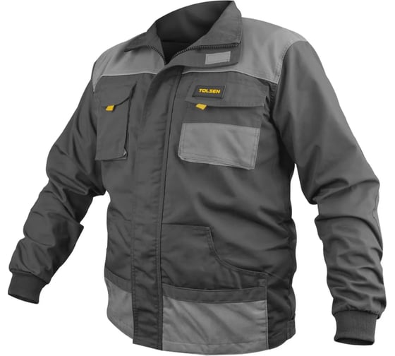 Куртка рабочая TOLSEN 80% п/э, 20% хлопок, 260 г/м², L 45210-L