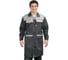 Халат мужской РАССО Нова цв. т.серый/св.сер, р.60-62/182-188 76245 (60/182) 1