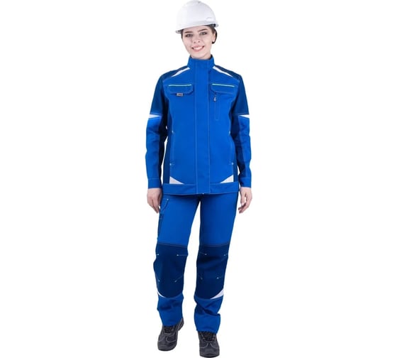 Куртка женская летняя iForm ТУРБО SAFETY, василек-синий, 128-132/182-188 Кур 691/128/182