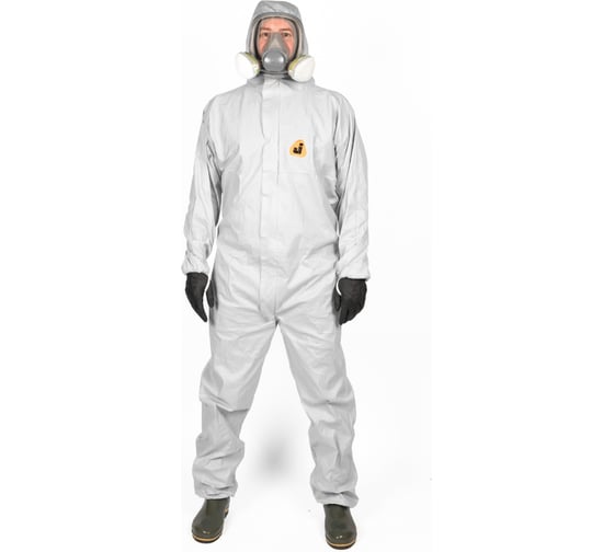 Комбинезон химзащиты дышащий Jeta Safety, плотность 65 г/м², размер L/50-52 JPC-FBX-01-L