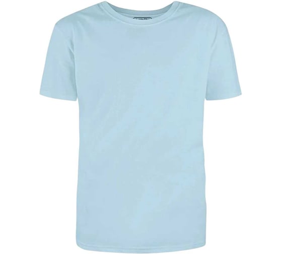 Футболка мужская MODERN 155г, О-ворот, светло-голубой, 2XL 100017-2XL