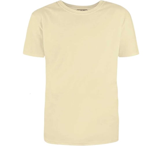 Футболка мужская MODERN 155г, О-ворот, слоновая кость, 2XL 100021-2XL