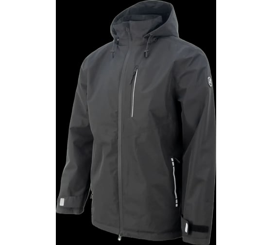 Летняя куртка-парка Brodeks KS213, черный, размер XXL KS213BLACK2XL