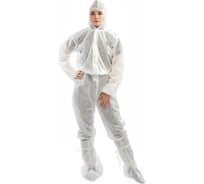 Защитный комбинезон ООО Мердигер полипропилен, 40 г, на молнии, р 48-50 8672