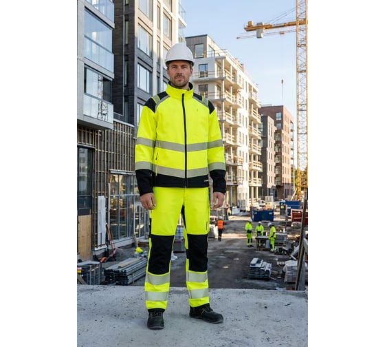 Куртка СОЮЗСПЕЦОДЕЖДА ЮРИНОКС Хай-Вис (YURINOX Hi-Vis) Лайт желтая, 64-66/182-188 2000873886037
