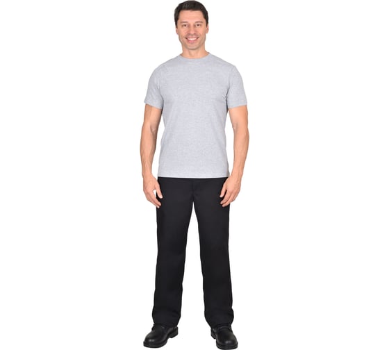 Футболка серый меланж СИРИУС плотность 160 г/м², размер L 82887