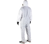 Комбинезон химзащиты с дышащей задней частью из SMS пл. 65 г/м², р.50-52 Jeta Safety JPC66-L