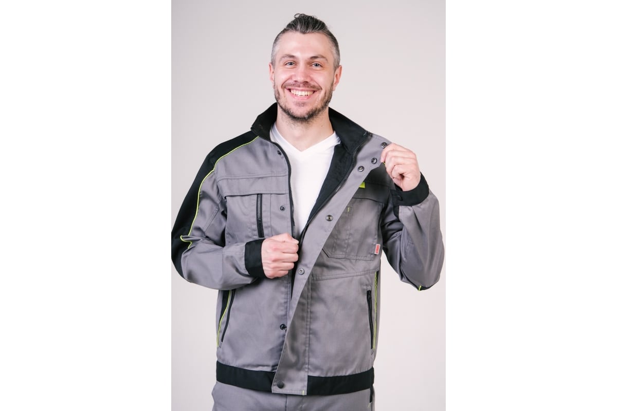 Мужская куртка ООО ГУП Бисер Премиум, размер 64-66, рост 182-188 .