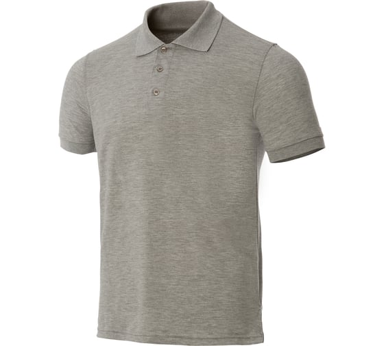 Тенниска-поло СОЮЗСПЕЦОДЕЖДА Premium серый меланж, р. 2XL/52-54 2000000157702 1