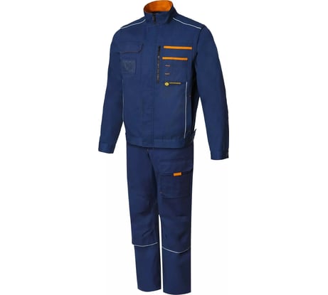 Костюм СОЮЗСПЕЦОДЕЖДА НЭКСТ NEXT темно-синий/горчичный, размер 56-58, рост 182-188 2000000169361