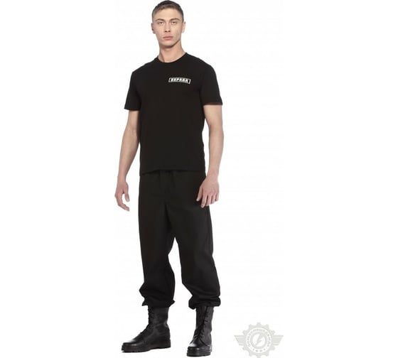 Футболка СОЮЗСПЕЦОДЕЖДА Люкс с надписью Охрана, черная, р. XXXXXL/60 2000000129105