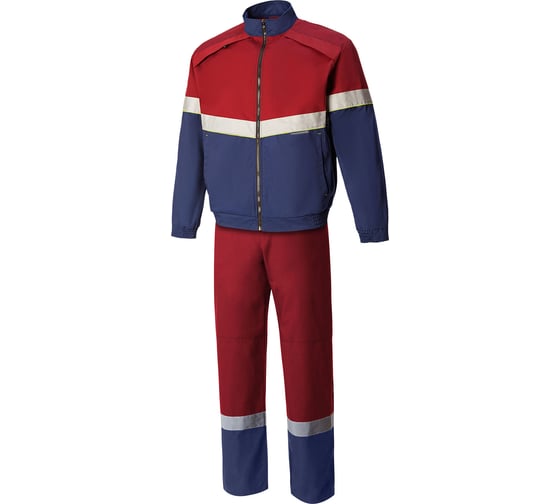 Костюм СОЮЗСПЕЦОДЕЖДА СОЮЗСПЕЦ бордовый/темно-синий, размер 52-54, рост 182-188 2000000137537 1