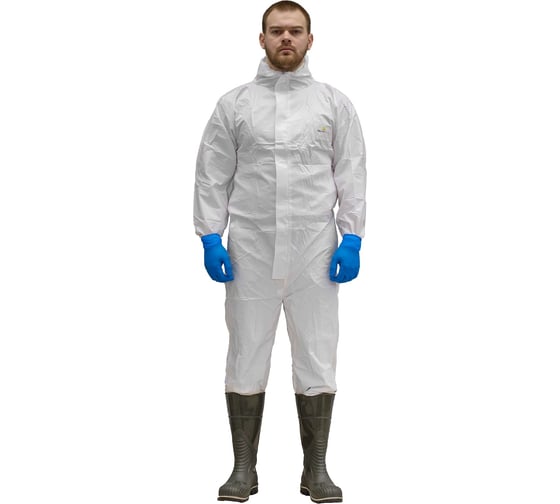 Комбинезон СОЮЗСПЕЦОДЕЖДА DELTATEK 5000 DT117 белый, р. XL 2000000095806 1