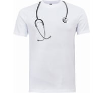 Футболка с принтом СОЮЗСПЕЦОДЕЖДА белая-медик, р. XXL/54-56 2000000181462