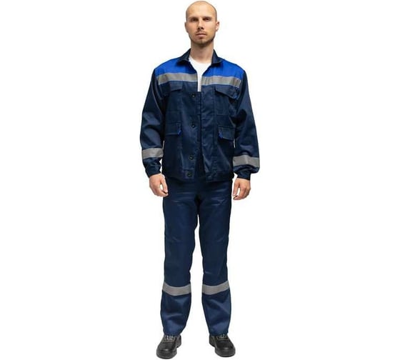 Антистатический костюм Ф Электрон синий/василек 010-80/020-02-13 1