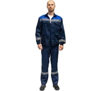 Антистатический костюм Ф Электрон синий/василек 010-80/020-02-4