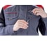 Летняя женская куртка iForm ТУРБО SAFETY серый/чёрный/красный Кур 694/104/158 6
