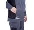 Летняя женская куртка iForm ТУРБО SAFETY серый/чёрный/красный Кур 694/104/158 7