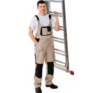 Полукомбинезон СПЕЦ АВАНГАРД бежевый/черный, р. 60-62/170-176 31031265-6062/3