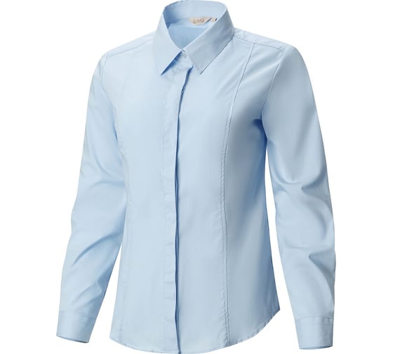 Женская рубашка СОЮЗСПЕЦОДЕЖДА El-Risto sky blue голубая, р. 52/3XL 2000000111711