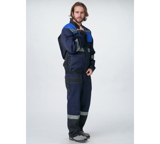 Костюм Факел Виватный-1, темно-синий/черный/васильковый, р. 64-66, рост 182-188 87483544.012 1