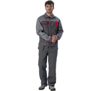 Костюм Факел Союз-Профессионал-1, серый/светло-серый/красный, р. 44-46, рост 182-188 87481137.002