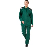 Женский костюм Эксперт Спецодежда Алатау, зеленый/черный, р. 56-58, рост 158-164 6446000057875