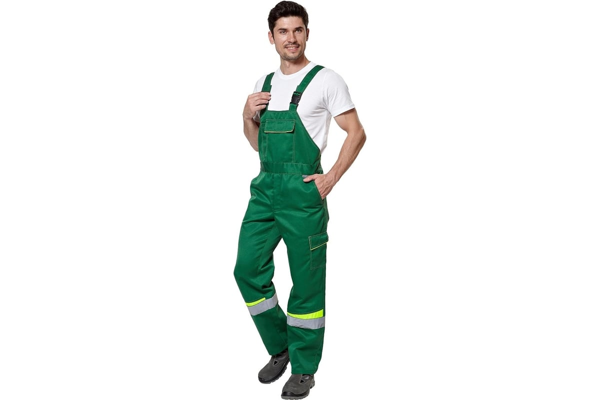 Костюм Эксперт Спецодежда Комфорт 2, зеленый/неоновый, р. 52-54, рост ...