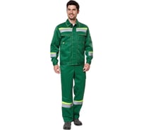 Костюм Эксперт Спецодежда Комфорт 2, зеленый/неоновый, р. 60-62, рост 194-200 6446000062152